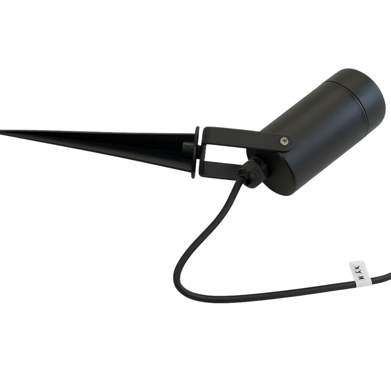 Bedlampe Krobia 25x11 cm Sort IP65