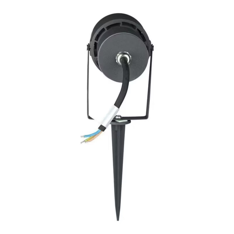 Bedlampe LED 12W 25,5x7,3 cm Grå IP65