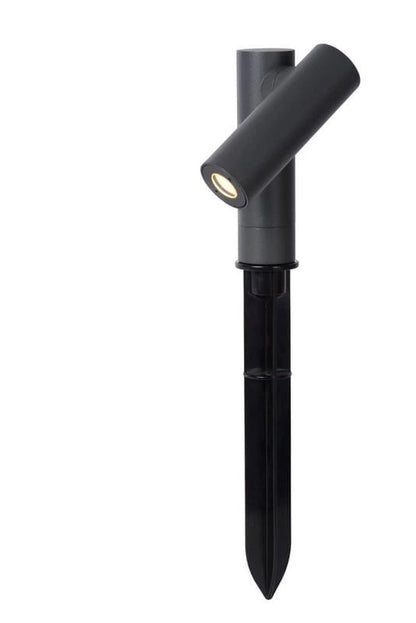 Bedlampe LED 13x10,5 cm Antracit IP65