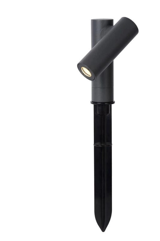Bedlampe LED 13x10,5 cm Antracit IP65