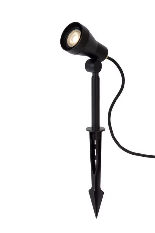 Bedlampe LED Spike 42x10,8 cm Sort IP54