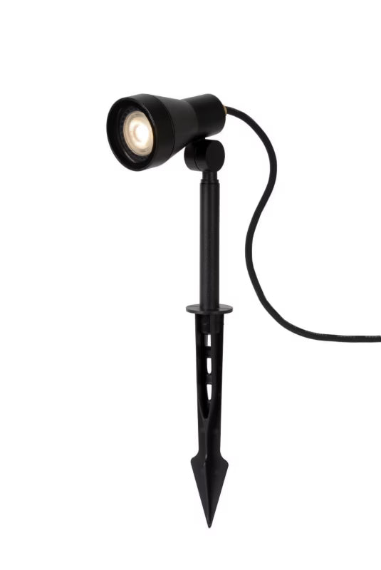 Bedlampe LED Spike 42x10,8 cm Sort IP54