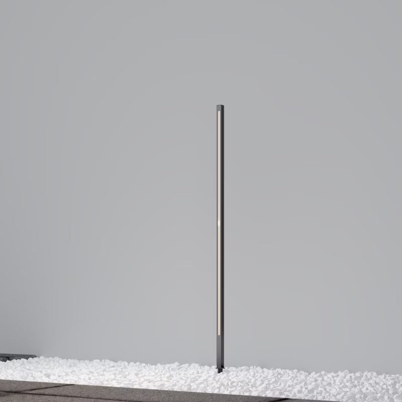 Bedlampe med Spyd LED 120 cm Grafit IP65