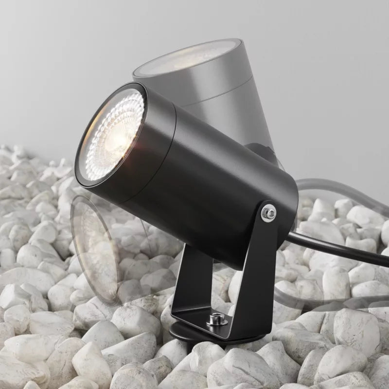 Bedlampe med Spyd Scope 29,5x9,5 cm Sort IP65