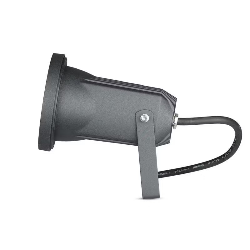Bedlampe med Spyd VT-769 9,5x9,5x33,5 cm Sort IP44