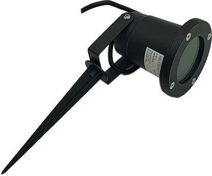 Bedlampe Pava 15x9,8 cm Sort IP54 GU10