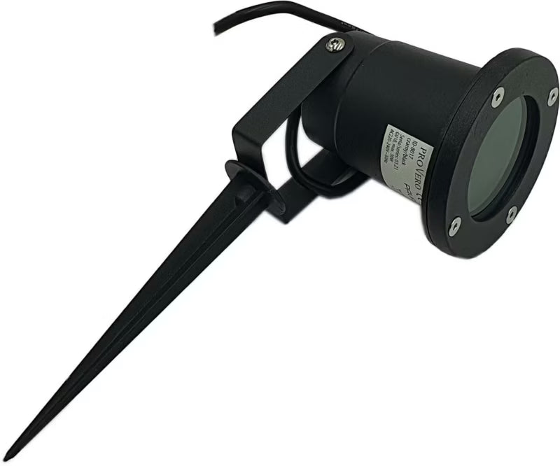 Bedlampe Pava 15x9,8 cm Sort IP54 GU10