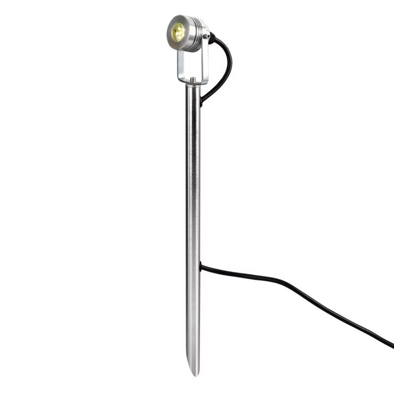 Bedlampe Spennymoor 9x6 cm LED IP54 Grå