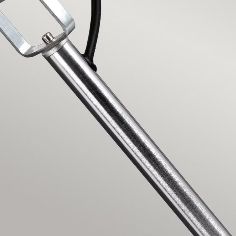 Bedlampe Spennymoor 9x6 cm LED IP54 Grå