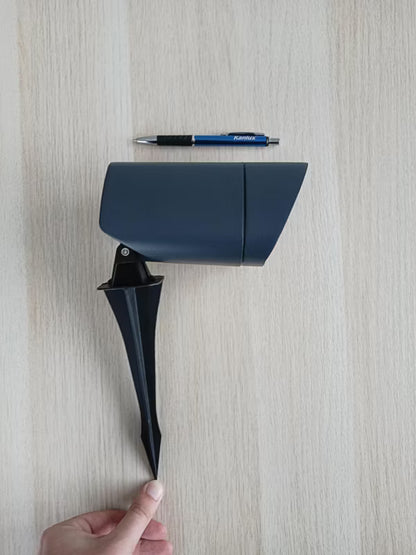 Bedlampe med Spyd Vora 29,4x17,9 cm Grafit IP44