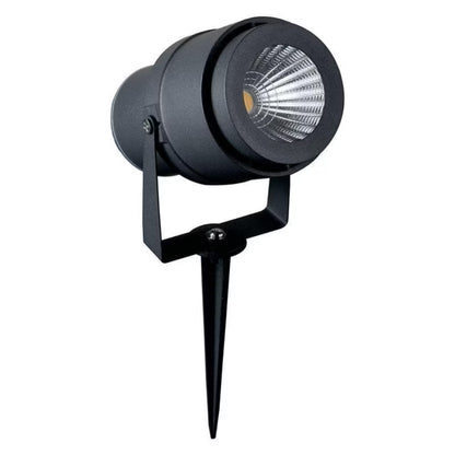 Bedlampe Spyd VT-857 LED 12W Grøn 7,3x25,5 cm Grå IP65