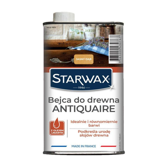 Starwax bejdse til råtræ lys eg 0,5 l