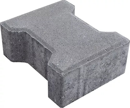 Belægningssten 8x16x20 cm Grå