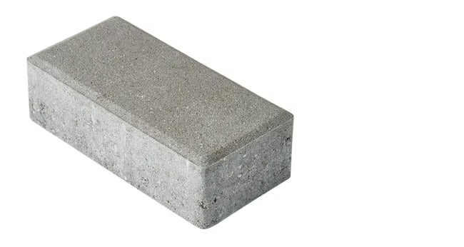 Belægningssten Rektangulær 10x20x4 cm Grå