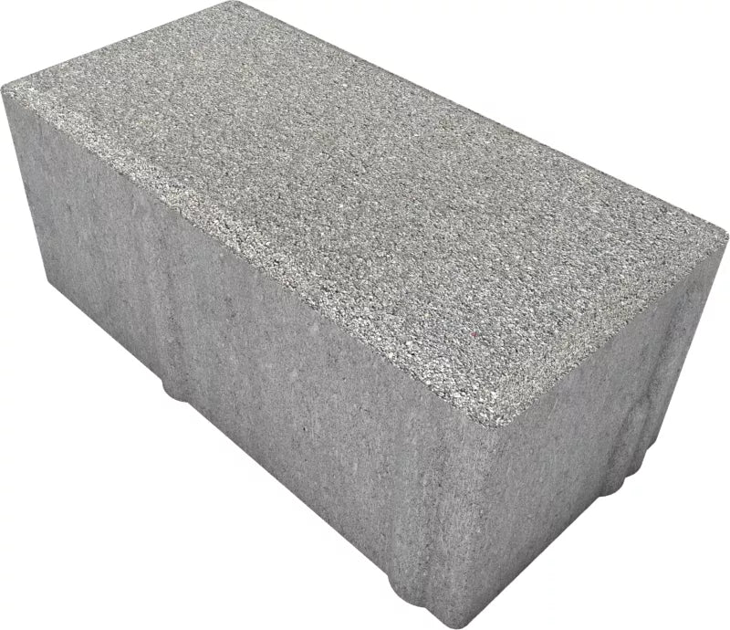 Belægningssten Rektangulær 8x10x20 cm Grå