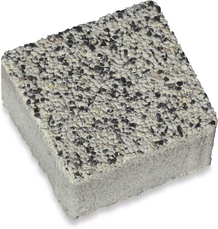 Belægningssten Westa 10x9,5 cm Grå