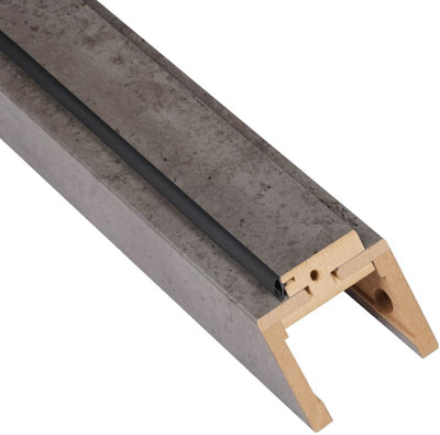 Belka ościeżnicy regulowana 100-140 mm ciemny beton 60 cm