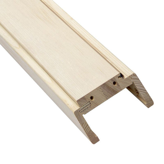 Regulerbar karmbjælke 120-140 mm 80 knastfri fyrretræ