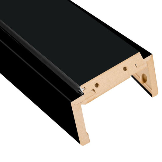 Justerbar karmbjælke Fortia 80-95 mm 8 cm 90 grader 70 sort