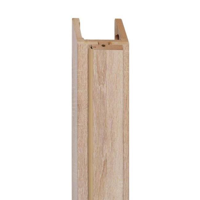 Regulerbar karmbjælke PerfectDoor 180-220 mm 70 i egetræ Sonoma