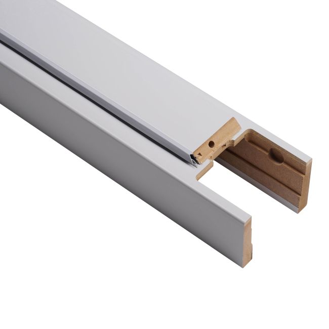 Regulerbar karmbjælke PerfectDoor 220-260 mm 70 grå supermat