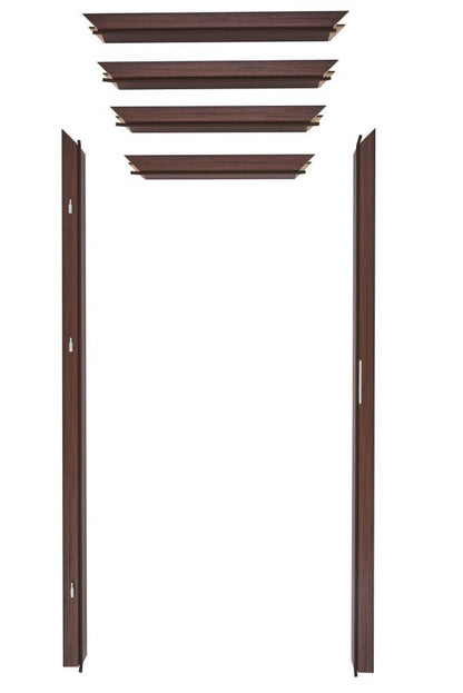 Regulerbar karmbjælke Windoor 100-140 mm 60 valnød north