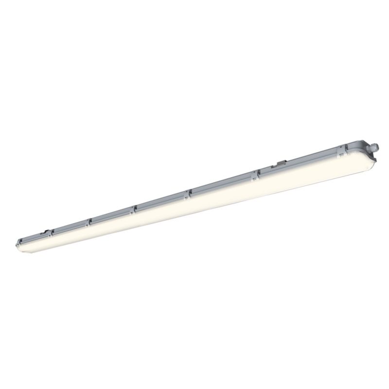 Dobbelt LED-armatur Pagon 2 x 22 W IP65 Grå