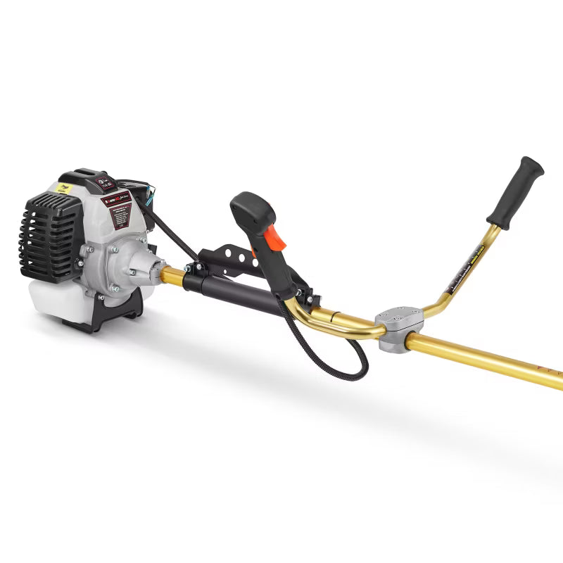 Benzin Buskrydder 5,2 HK 150 cm Sort og Gul