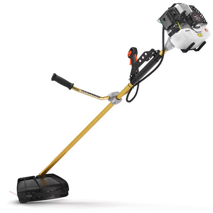 Benzin Buskrydder 5,2 HK 150 cm Sort og Gul