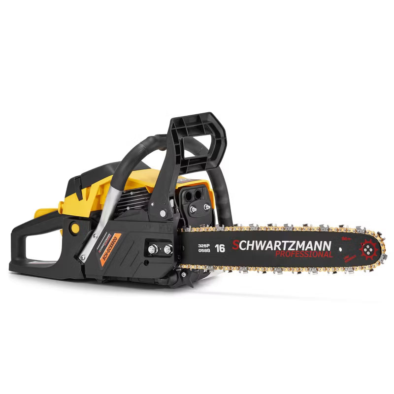 Benzin Motorsav 5,8 HK 54 cc med Sværd 16" og 18"
