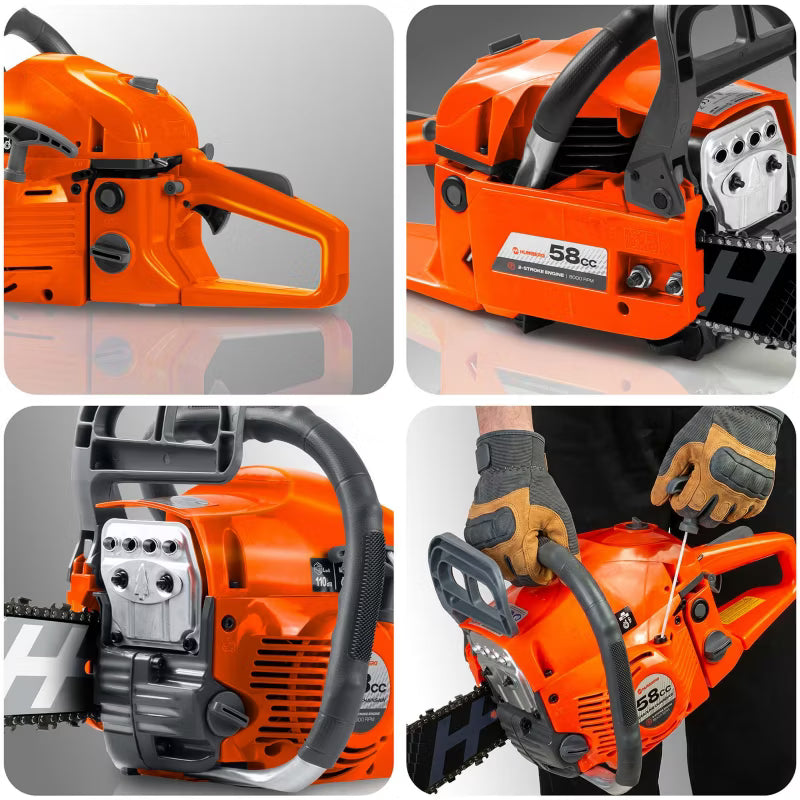 Benzin Motorsav HM-661 58 cm³ 2,3 kW
