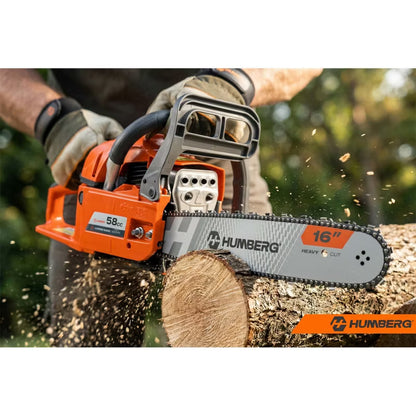 Benzin Motorsav HM-661 58 cm³ 2,3 kW