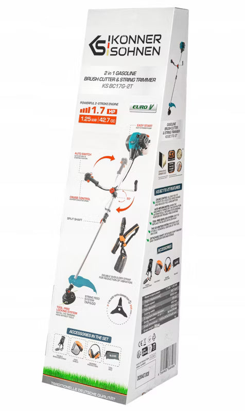 Benzinbuskrydder KS BC17G-2T 42,7 cm³ 1,7 HK