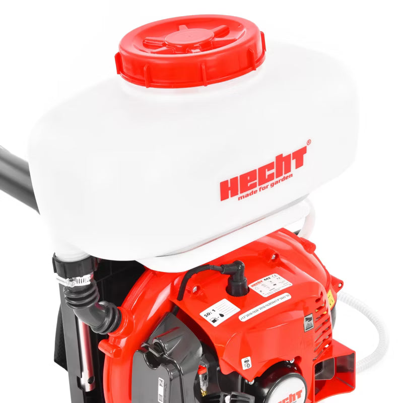 Benzindreven Rygsprøjte 14 Liter 2,2 HK HECHT443