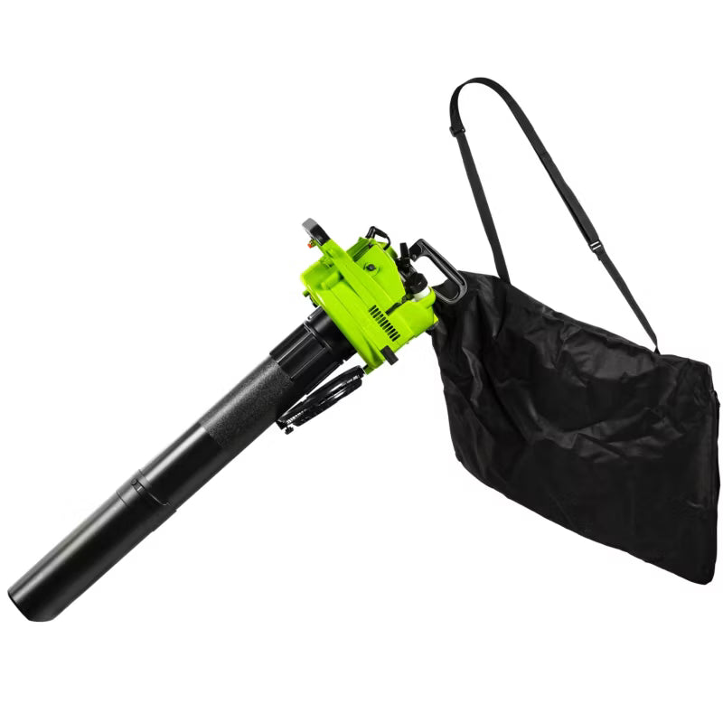 Benzindrevet Løvsuger FZF 6025-B 3-i-1 40 Liter Grøn