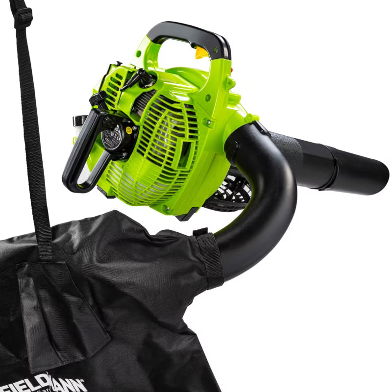 Benzindrevet Løvsuger FZF 6025-B 3-i-1 40 Liter Grøn