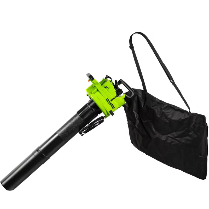 Benzindrevet Løvsuger FZF 6025-B 3-i-1 40 Liter Grøn