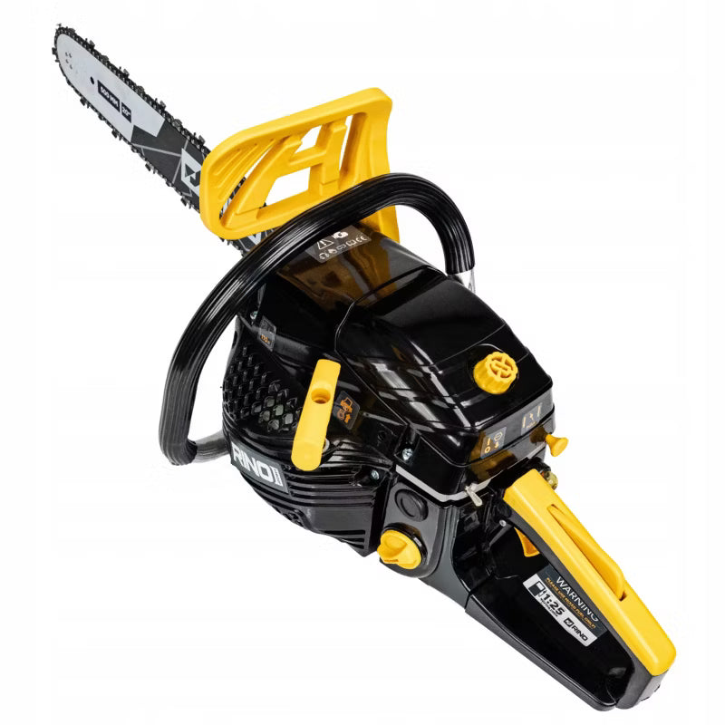 Benzindrevet Motorsav 52 cc 2,2 kW med 40 cm og 50 cm Sværd