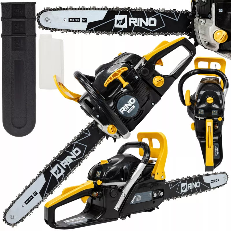 Benzindrevet Motorsav 52 cc 45 cm | RINO SAW20P