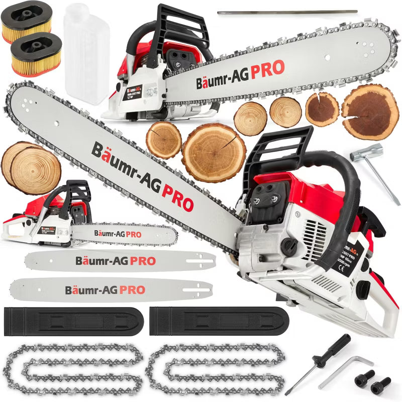 Benzindrevet Motorsav 65 cc 5,7 HK BMR-CS57