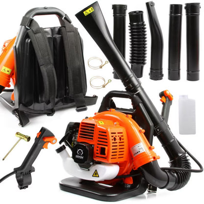 Benzindrevet Rygbåren Løvblæser 42,7 cm³ Orange M88180