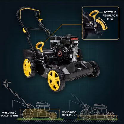 Benzindrevet Vertikalskærer 2-i-1 44 cm 45 L SCA40P