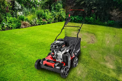 Benzindrevet Vertikalskærer WR01-B 40 cm 2-i-1 Rød