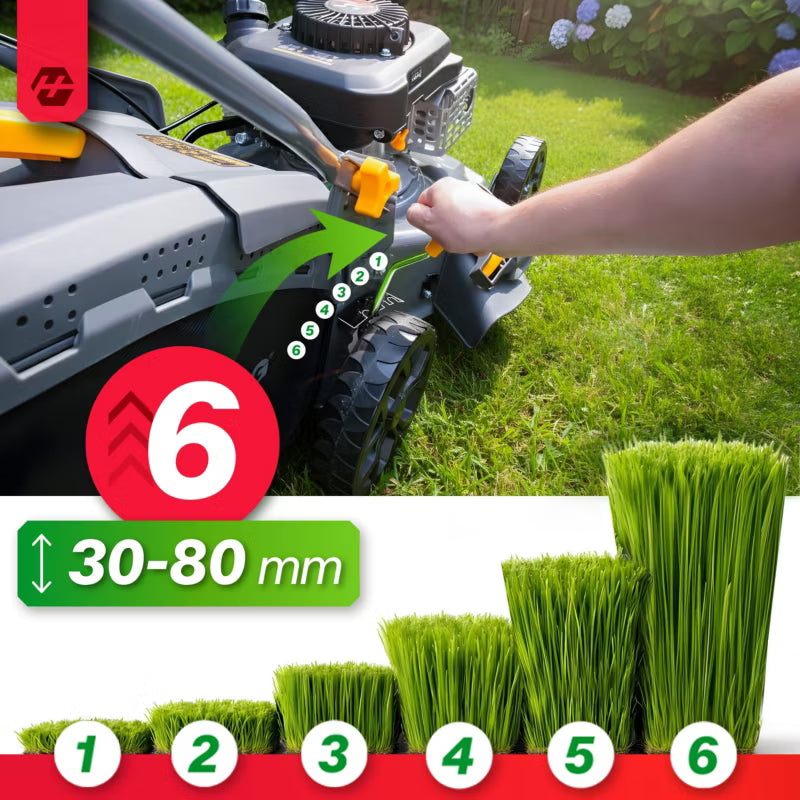 Benzinklipper med Træk 40 cm HM-600