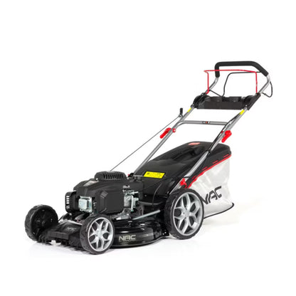 Benzinplæneklipper 51 cm med Træk Loncin