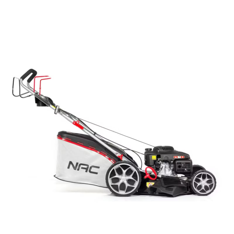 Benzinplæneklipper 51 cm med Træk Loncin