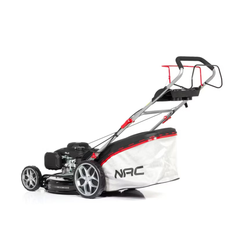 Benzinplæneklipper 51 cm med Træk Loncin