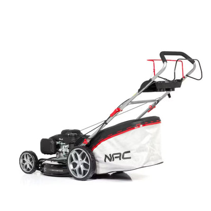 Benzinplæneklipper 51 cm med Træk Loncin