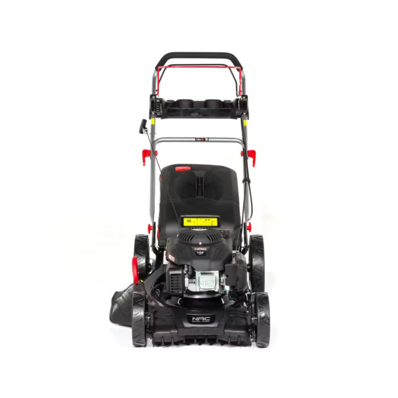 Benzinplæneklipper 51 cm med Træk Loncin