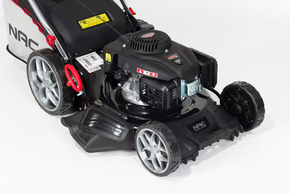 Benzinplæneklipper 51 cm med Træk Loncin